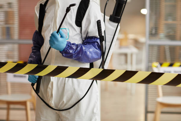 Professional Biohazard technician working in Lenox, IA